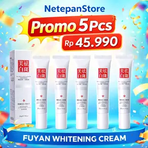 [PROMO] Paket 5 Pcs Cream Fuyan Atasi Flek Hitam Membandel Mencerahkan Dan Memutihkan Wajah