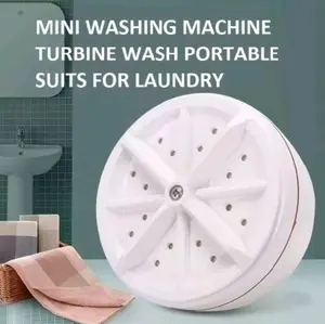 Mesin Cuci Mini Portable Hemat Energi Murah Praktis Trevelling / Travel Home Turbine Cleaning,Turbin wash