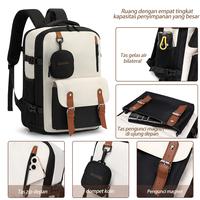 Gambar All Double Tas Traveling Kapasitas Besar Tas Laptop 16 Inch dengan Kompartemen Sepatu Terpisah - White dari All Double shop Kab. Tangerang 2 Tokopedia