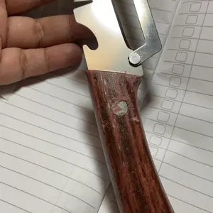 Pisau Dapur Pengupas 3in1 Stainless Steel Tajam Anti Karat Tahan Lama Serbaguna Multifungsi Kupas Parut Serut Buah Sayur Daun Bawang Prei Wortel Kentang Timun Praktis Dilengkapi Pembuka Botol