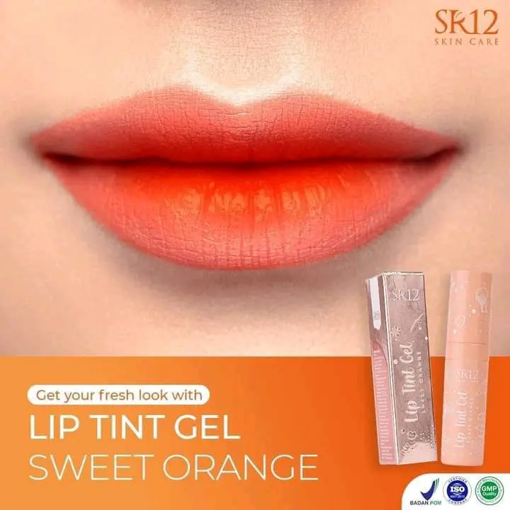 SR12 Lip Tint Gel Liptint Lasting - Gloss Bibir - Lipstick 1