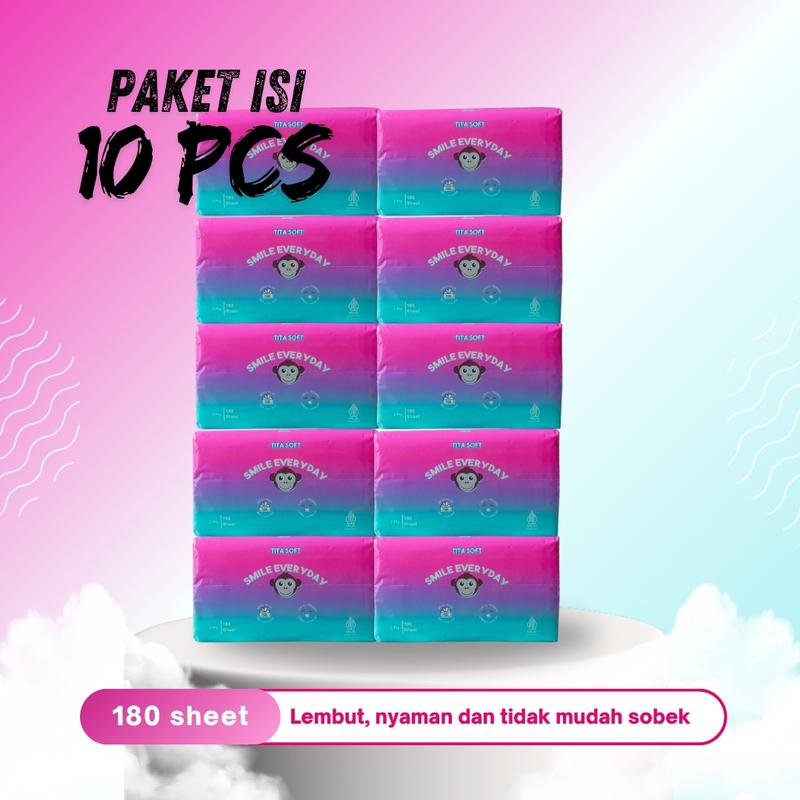 tisu tita soft 180 sheed 10 pcs 0