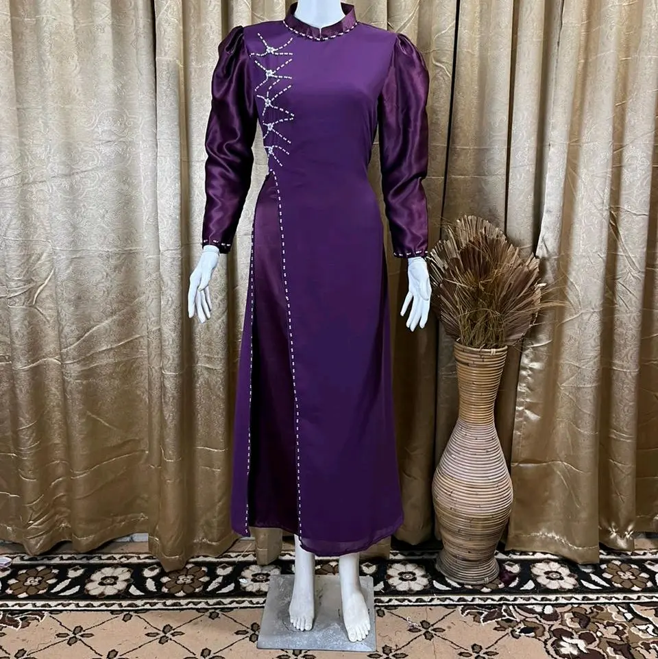 Batik Hannan Fashion.(COD) New Nadia dress mewah kondangan//bridesmaid//Gaun mewah dan elegan//ootd//ootd berhijab//Brqidesmaid Dress Gamis pesta Wanita