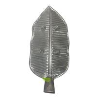 Gambar piring daun stainless 07-038 dari Daun The Gift Shop Kab. Badung 1 Tokopedia