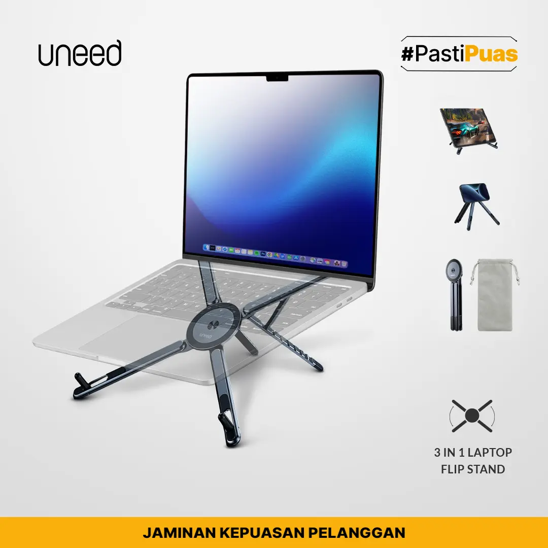UNEED Magnetic Foldable Laptop Stand Holder Universal - ULS908