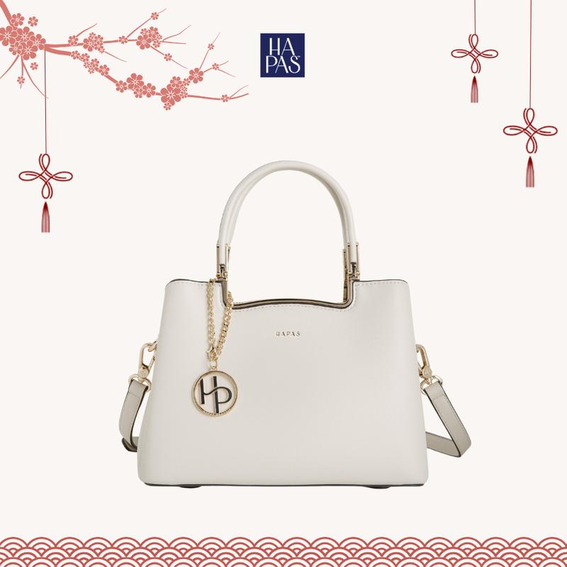 DEAL LIVE Túi Xách Nữ Cầm Tay Da Mịn Tag G Sz 24 HAPAS -TXT24332 Bag