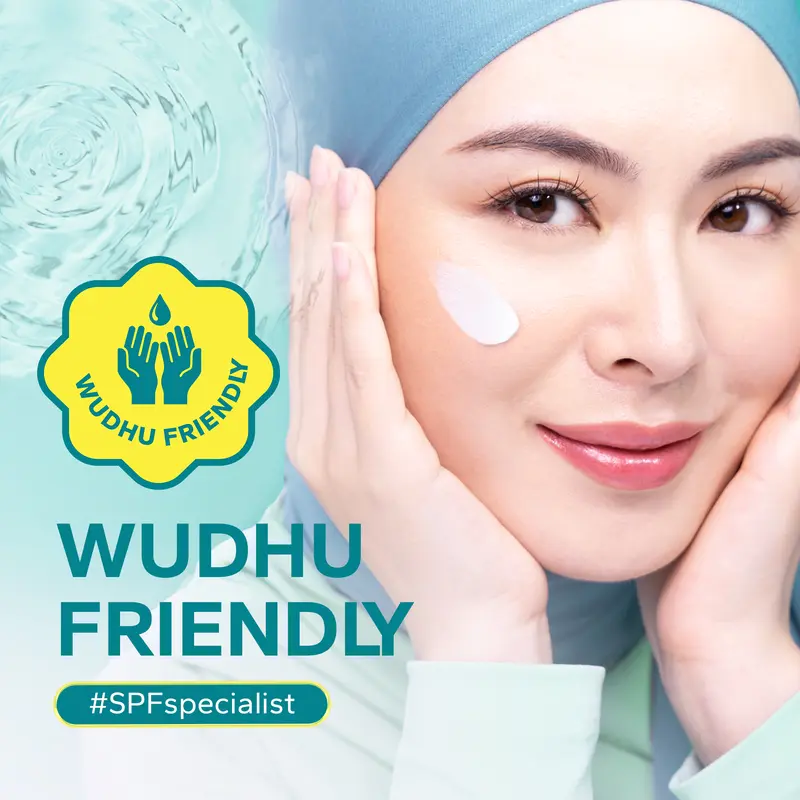 [EXCLUSIVE SARWENDAH] BUY 1 GET 3 - AMATERASUN  UV WaterBarrier SPF 35 PA++++ Sunscreen Wudhu Friendly 5