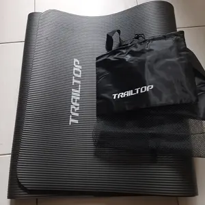 [READY] TrailTop Matras Olahraga NBR Yoga Mat With Tas Matras Yoga Anti Slip Karpet Olahraga Tebal 10 mm