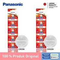 Gambar Panasonic Baterai Koin CR 1216 CR 1220  Battery Coin Lithium 3V - 1216 1pc dari Panasonic Authorized Jakarta Kota Administrasi Jakarta Barat 1 Tokopedia