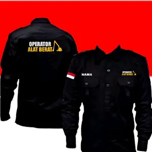 kemeja operator alat berat baju operator alat berat seragam operator alat berat Pdl operator alat berat kemeja kerja operator alat berat seragam kerja operator alat berat baju kerja operator alat berat Pdh operator alat berat Pdh kerja operator alat berat