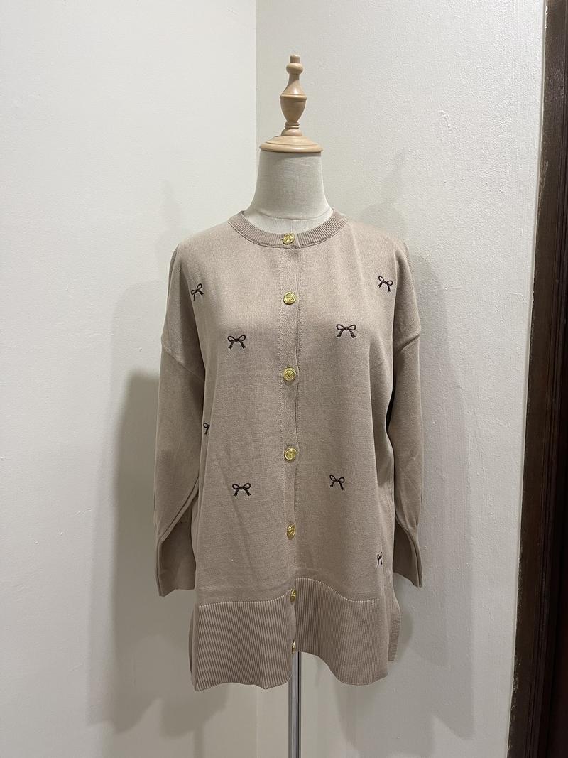 Product Introduction of Tasha Ribbon Knitted Cardigan 13