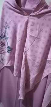 Product Review of NOLA- Khimar printing vol 33 hijab ceruty instant 2 layer Santai Ceruti Layer Panjang Soft Syari Muslim Kerudung Hitam from R**i 1