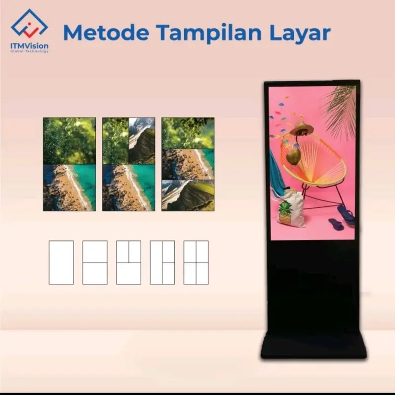 Digital Signage Touchscreen 55 Inch (Windows 10 OS) 1