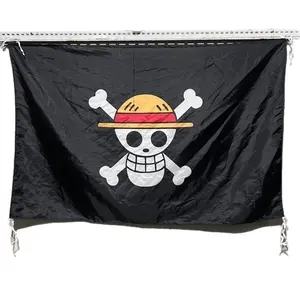 Bendera One Piece  Flag One Piece Termurah dan Berkualitas Free stiker