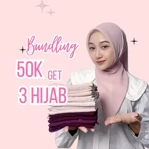 BUNDLING PLAIN SQUARE (BEBAS PILIH WARNA)