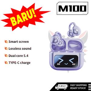 Fon Telinga Skrin Tanpa Wayar, 5.4, Hayat Bateri Panjang, Gaya Klip, Fon Kepala Sukan, Fon Kepala Pembatalan Bunyi Pengaliran Tulang, Sesuai untuk Permainan, Perpustakaan, Kampus, Sukan, Berjalan Kaki, Sesuai sebagai Hadiah Krismas. Earphones Mic Speaker