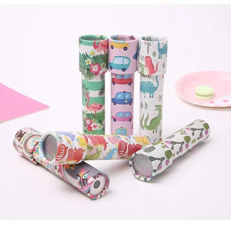 Product Introduction of Children's Day of the Kaleidoscope Children's Day Award Multi Diamond Mirror Telescope Pupil Education Experiment Male and Female Small Gift 6