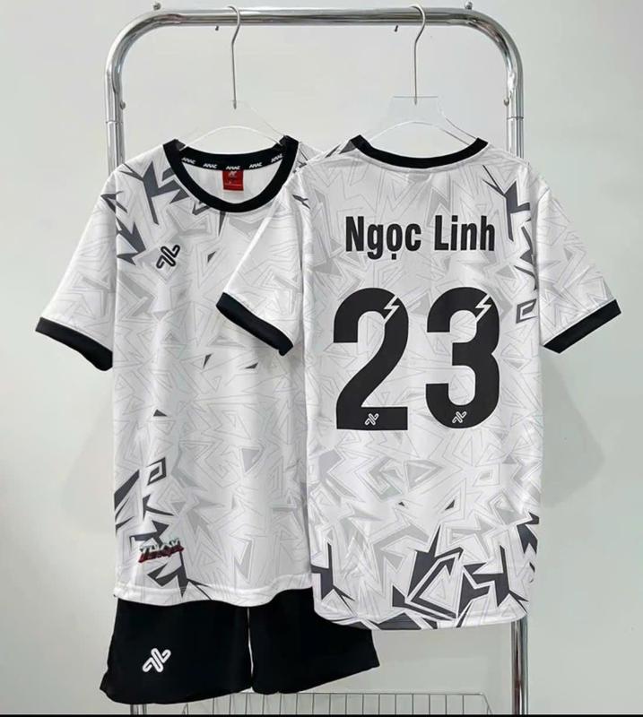 CÓ IN TÊN - áo bóng đá AMAX KẺ ĐEN CÁ TÍNH chất liệu thun thái thoáng mát cho cả nam và nữ - Top Sport