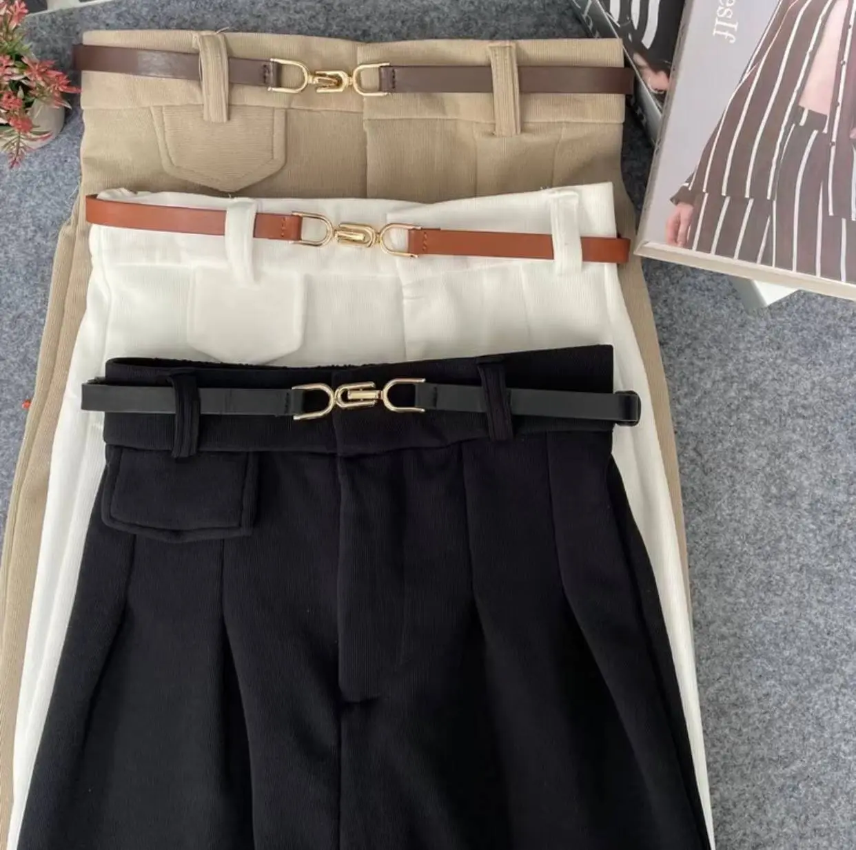 Oro Pants - Tissa - Loose Pants Trousers Wanita Highwaist Celana Panjang Wanita - Celana Kerja Wanita Formal