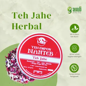 Teh Jahe Herbal Alami 100% Teh Kesehatan Badan