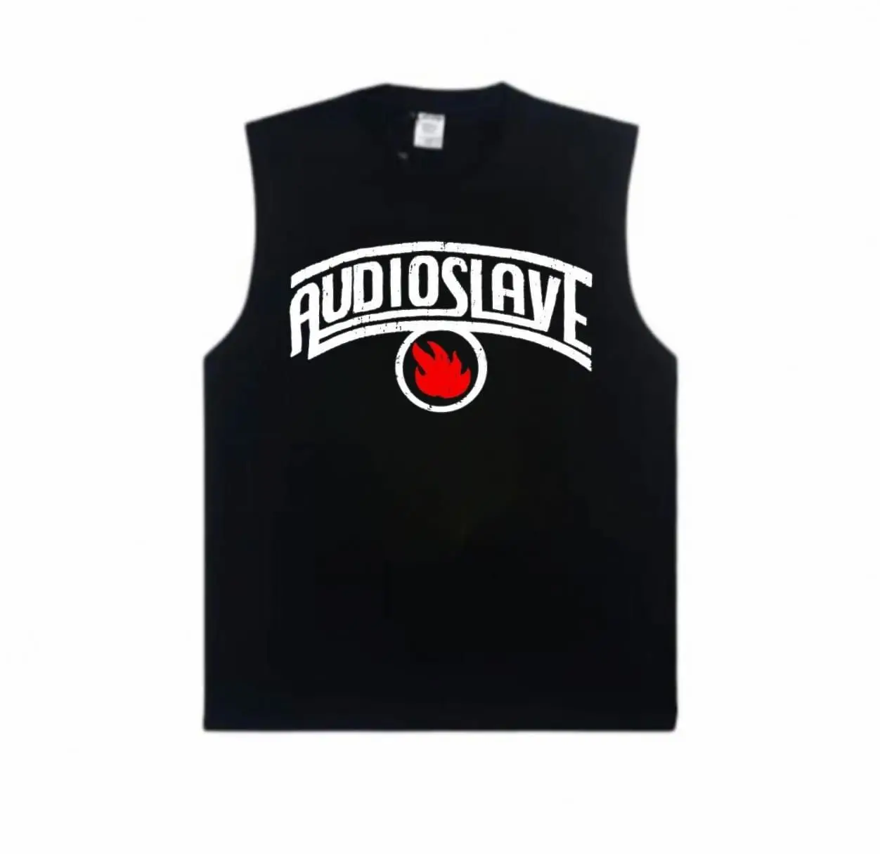 Kaos Singlet Pria Dewasa RUDIOSLAVE Bahan Katun PE Combed Halus Lembut Cocok untuk Olahraga dan Santai Sablon DTF Kilat Aman Awet
