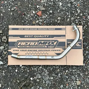 LEHERAN ONLY STANDAR RACING CB150R NEW (LUBANG SENSOR) - ORIGINAL AEROMAX MUFFLER Knalpot Motorcycle