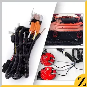 Kabel Set Relay Klakson Cable Relay Set Universal Untuk Segala Merk Klakson Bosch Hella Denso Dll Motor Mobil