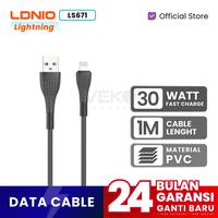 Gambar LDNIO LS671 Kabel Data Fast Charger USB Lightning iphone 30W Original - LS671 dari WEKOI Indonesia Kota Tangerang 1 Tokopedia