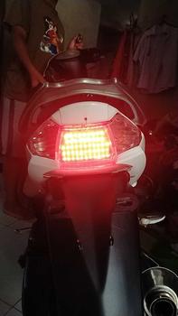 Product Review of lampu stop running mio smile mio karbu mio sporty 8 mode 11 mode running auto pnp Reflektor Motorcycle from D**a 0