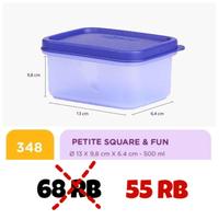 Gambar Tulipware Wadah Bekal Kotak Makan Petite Twin Tulipware 13x9.8x6.4cm Anti Bakteri BPA Free Peralatan Kitchenware dari asrigiat Kota Bogor 1 Tokopedia