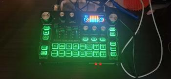 Product Review of koorfly-KF01 sound card ZX320 mic set Audio Bluetooth External Peralatan Bernyanyi atau siaran langsung dengan headphones dan microphone from B**g 1