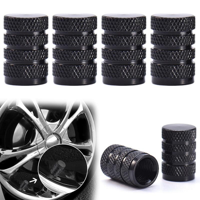 REGALWOVEN 12 Pcs Black Plastic Tire Valve Stem Caps Tyre Wheel Rim Dust Cover For Car REGALWOVEN 12 Pcs Black Plastic Tire Valve Stem Caps Tyre Wheel Rim Dust Cover For Car