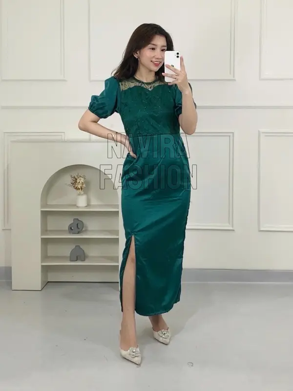 Navira - Dress Alesia - Dress Pesta - Dress Natal - Dress Kondangan Terbaru 4