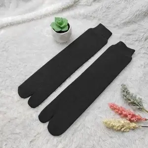 KAOS KAKI MUSLIMAH NILON PUTIH HITAM CREAM Wanita Dewasa Panjang