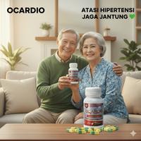 Gambar Ocardio obat Herbal Darah Tinggi Hipertensi normalkan Tekanan Darah jaga kesehatan jantung dari Herbaterapi id Kab. Kudus 4 Tokopedia