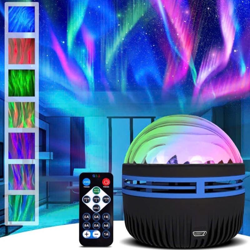 Đèn Galaxy Chiếu Cực Quang Ustyle Q6S, Chân Cắm USB, Trang Trí, Decor phòng ngủ