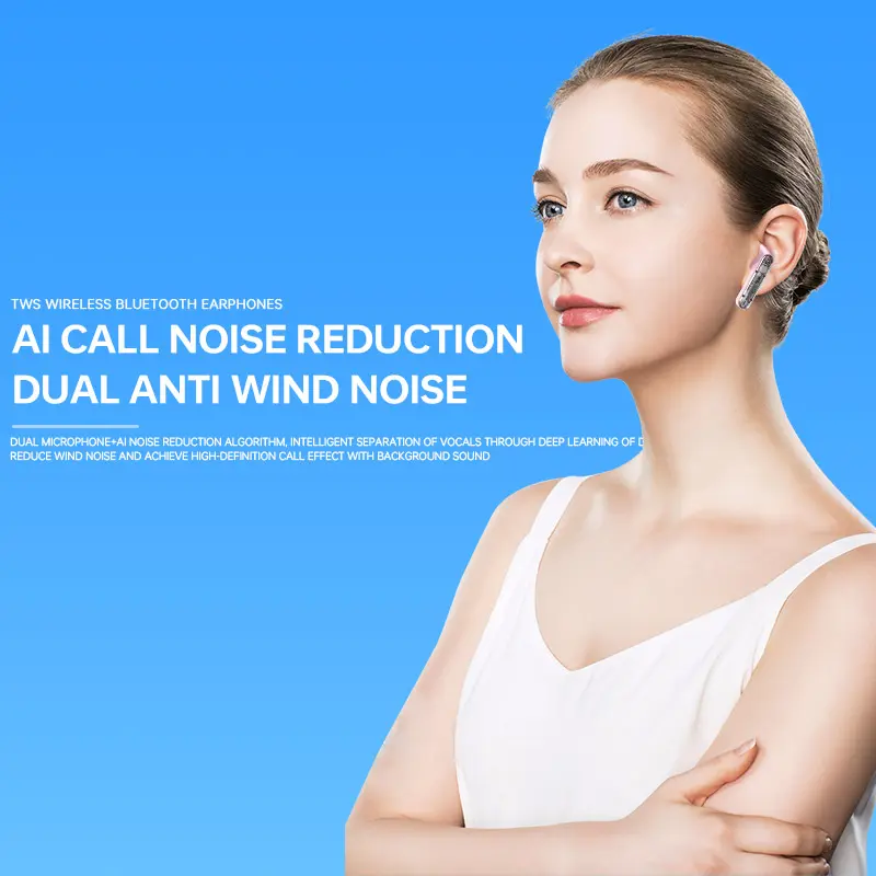 Belcore True Wireless Bluetooth Earphone S6 Pro  Earbuds TWS Headset Bluetooth Bass 9D HiFi Stereo Sound Earphone Wireless Waterproof Headphone Henset Bloetooth with Microphone Sport 7