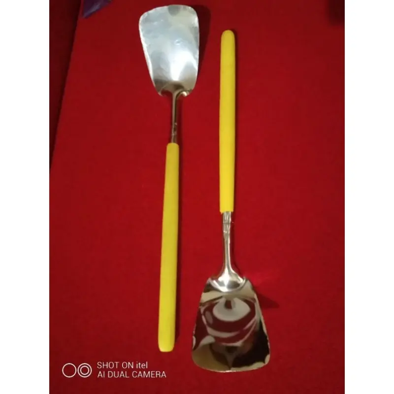 SPATULA GAGANG KAYU TANGGUNG/sutel /siamsi gagang kayu