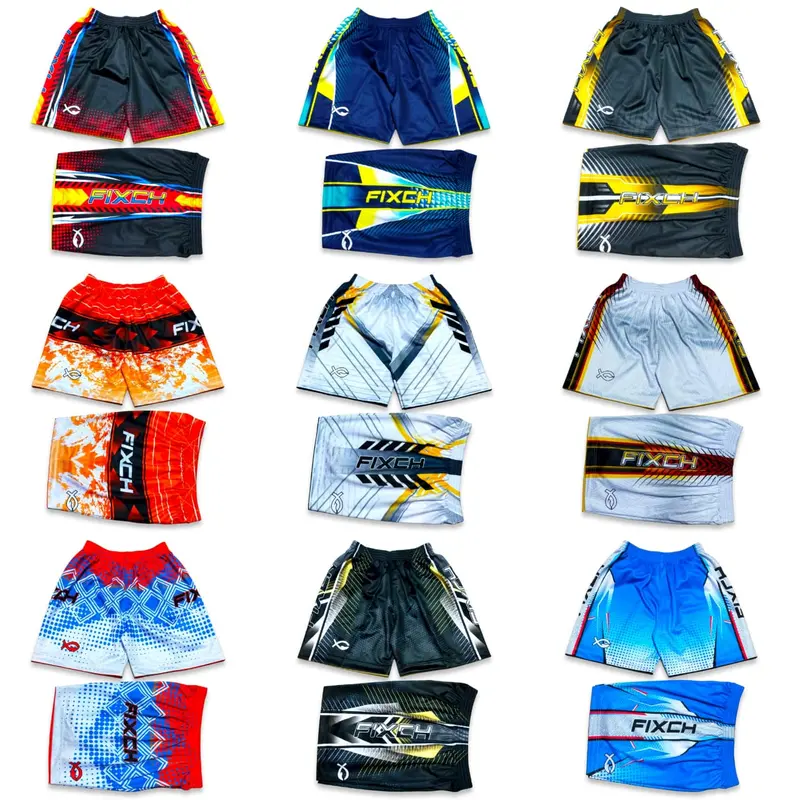 Celana Voli Fixch Fullprinting Bahan Lotto Celana Volleyball Pria 0