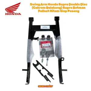 Swing Arm Honda SUPRA X 125 Cakram Belakang Supra x 125 Dobel Disc Batman Warna Hitam Siap Pasang