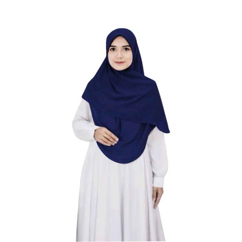 Hijab Segiempat Malay Cruve Oval Syari Ceruty Premium 130x130 hijab premium 7