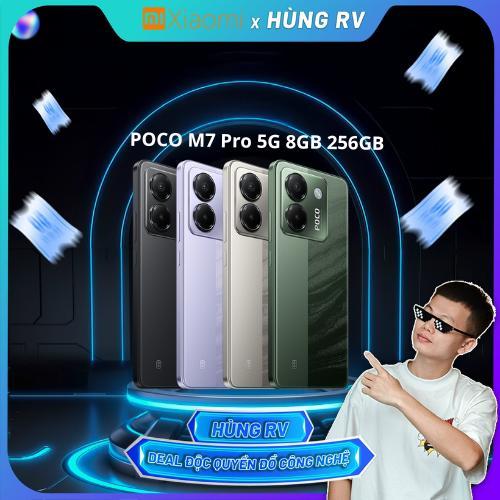   Hung.rv x Xiaomi  Điện Thoại Xiaomi POCO M7 Pro 5G 8GB 256GB Chính Hãng Bảo hành 18 Tháng 