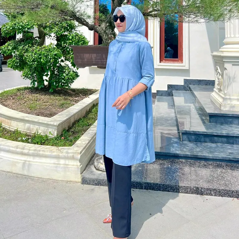 promo..!! tunik simple polos  busui 1