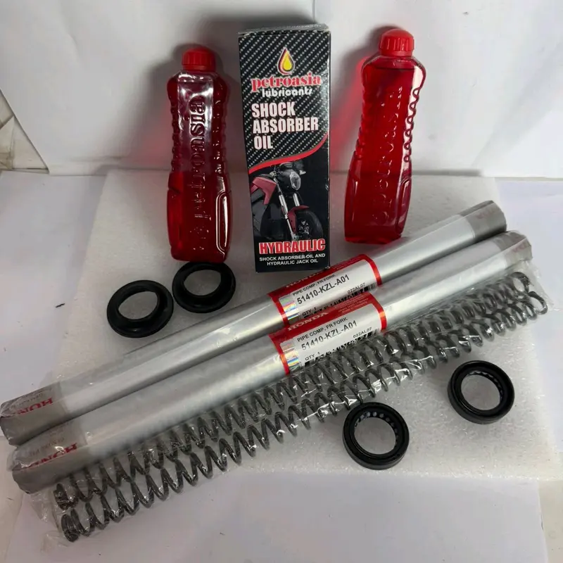 Paket As Shock Depan (KZL) Buat Motor Honda Beat Fi, Beat Esp, Vario 110 Fi, Vario 125 Led, Vario 150 Led, Scoopy fi, Spacy Fi 1