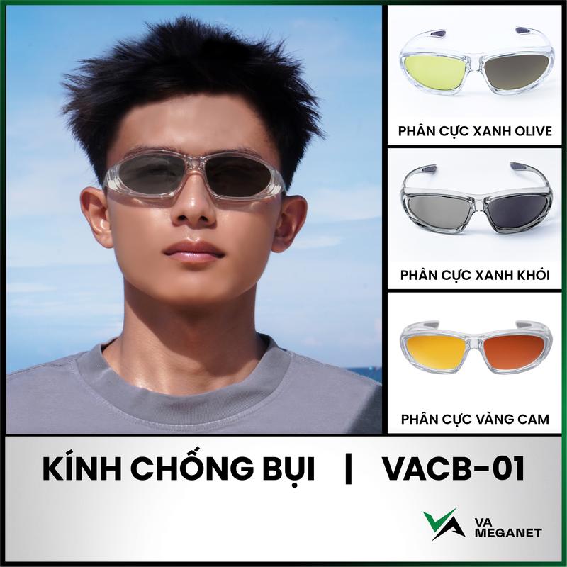  Kính chống bụi Đổi Màu Nam Nữ CROSSOVER thời trang đi ngày đi đêm kính đi đường tiện lợi ngăn tia UV400 | VA MEGANET 