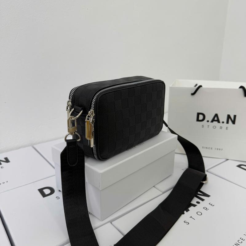 Túi Đeo Chéo Nam Nữ [ FULL BOX + HỘP TẶNG QUÀ ] TA01 Kẻ Ô Vuông Kiểu Dáng Unisex Hoàn Thiện Thủ Công, Chi Tiết, Tỉ Mỉ Bảo Hành 2 Năm Về Da Bag Đeo Vai