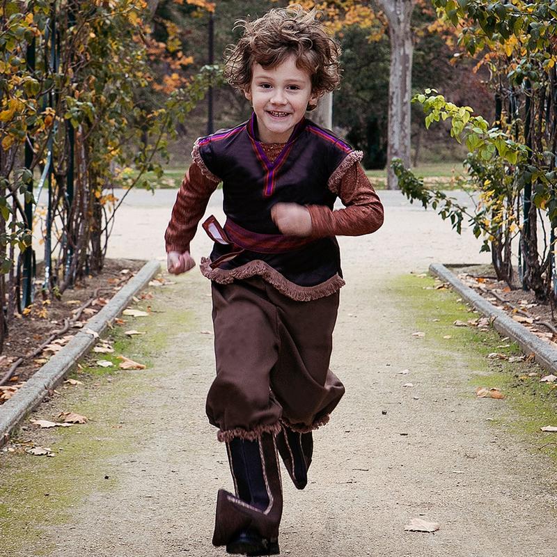 Ice Catcher Christopher Boy Movie Character Prince Halloween Theme Party Dress up Play Costume 1