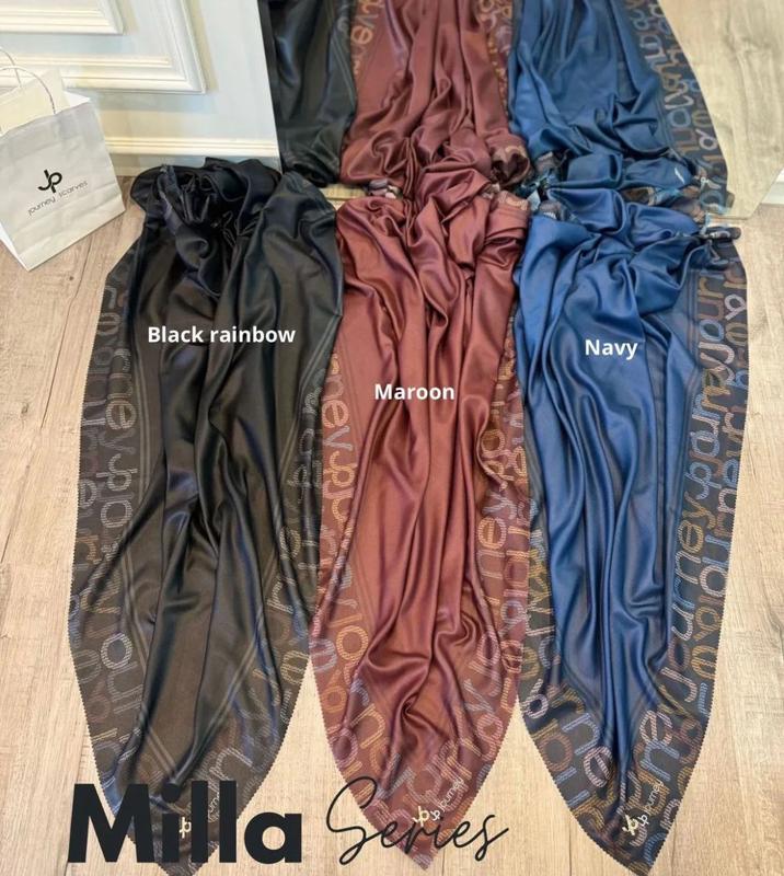 Segi Empat Motif ala JP Jorney Grada Gradasi Raya Mila Rainbow 8