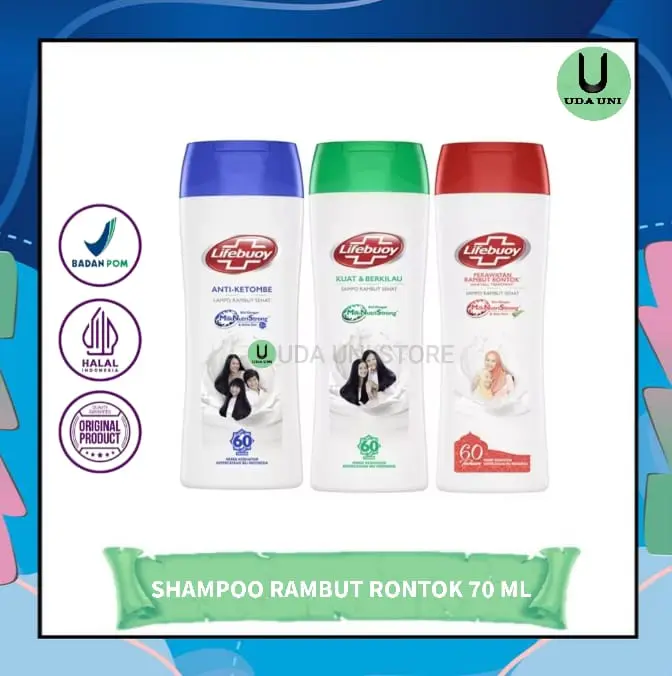 Shampo Lifebuoy 70+21 ML Kemasan Botol All Variant