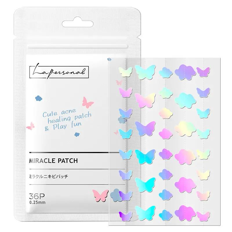 La.personal Acne Patch Pimple Patch 36pcs - Penghilang Jerawat Acnes Spot Care Plester Jerawat Hitam Wajah - Menyembuhkan